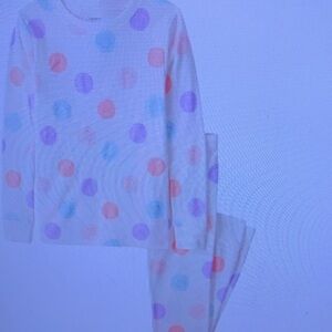 Colorful Polka Dot Pajama Set